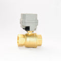 1.5 Inch DN40 Brass12v Motorized Ball Valve Electric Brass Water Meter Ball Valve