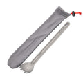 Chinese Products Titanium Spork Long Handle Spoon with Customized Logo Camping Cutlery for Outdoor Chinese Products