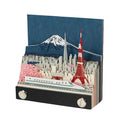 New Arrival 3D Omoshiroi Block Notes Japanese Fuji Mountain Style Tear Day Off 3D Memo Pad for New Year Promotion Favor