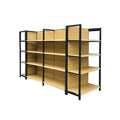 Highly Popular Double-Sided Supermarket Display Rack Modern Store Stand with High Repurchase Rates Packed in Carton