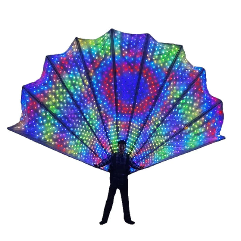 LED Pixel Large Light Back Frame Performance Performance Clothing Clothing Mirror Clothing