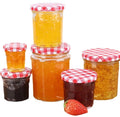 Top Seller CAPOT Brand 150ml 250ml Clear Sustainable Luxury Jam Glass Jar with Screw Cap for Strawberry Blueberry