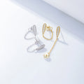 Luxury Beautiful Zircon Stone Woman Dangle Drop Earring Design Chain Inspired Earrings
