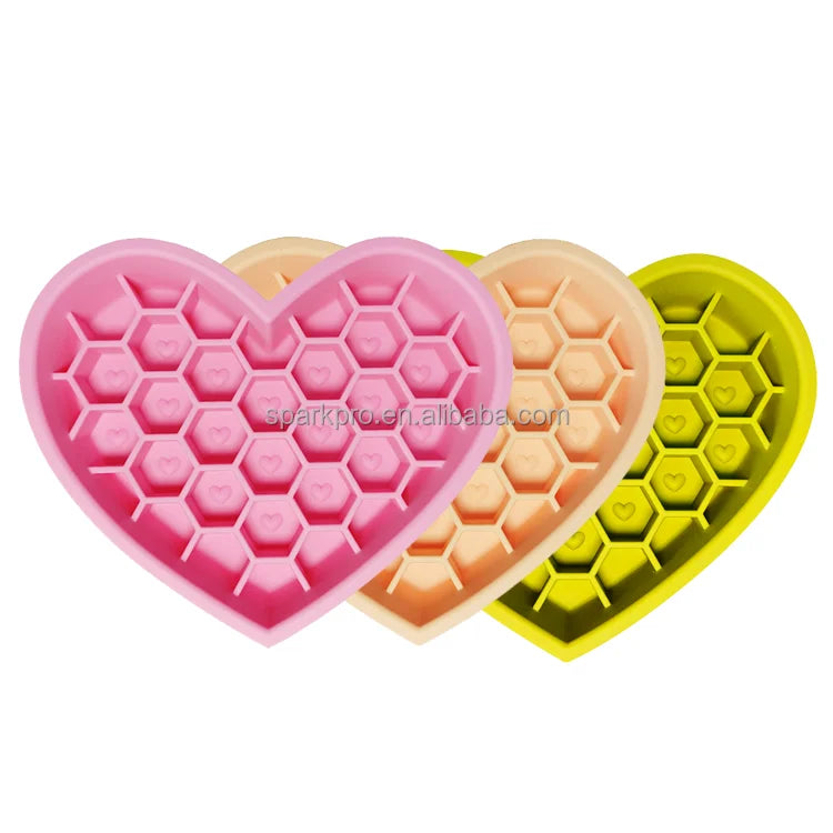 Silicone Slow Feeder Anti-choke Spiral Slow Feeder Dog Bowl Insert Slow Feeder Dog Bowls Accessories Dog Bowl