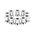 Spacer Beads Wholesale Stainless Steel Spacer Bead Big Hole Bead Accessories