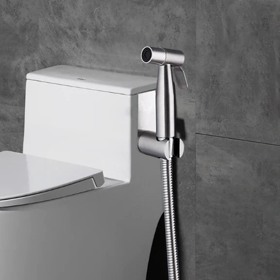 JIENI Stainless Steel Handheld Bidet Faucet Set for Bathroom Toilet Sprayer with Diverter Feature