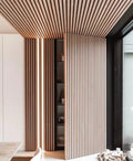 Modern Luxury Villa Exterior Door Solid Oak Wood Composite Pivot Entry Front Design Soundproof and Finished Surface