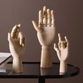 High-Quality Wooden Hands Wood Carving Ornaments Wood Crafts Handicrafts Home Decoration for Sale