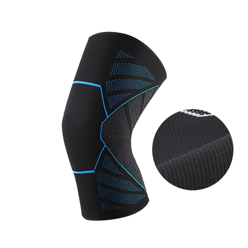 Knee Brace Silicone Gel Protection Knee Support Protector Elastic Knee Pads