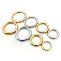 Wholesale Zinc Alloy O Buckle Metal Seamless O Rings Bag Hanger Gold/Silver Color High Quality Fashion & Eco-friendly