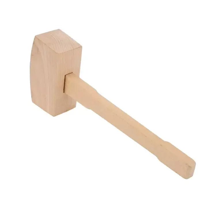 Manual Black Walnut Beech Wood  Ice Wooden Kitchen Hammer Mallet