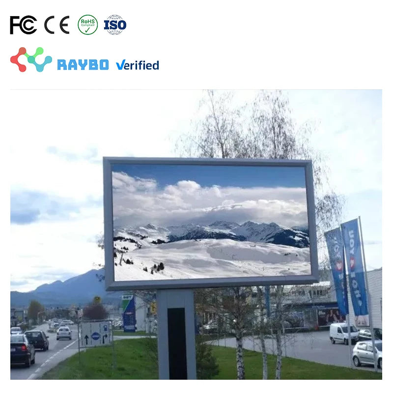 Raybo FC P3 P4 P5 P6 P8 P10 Outdoor Indoor Led Billboard Advertising Full Hd Video Panel Led Wall Display Led Screen Outdoor