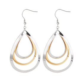New Arrival Ear Piercing Jewelry Hypoallergenic Irregular Earring Hook Stainless Steel Designer Dangle Drop Earring for Women