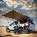 Outdoor Retractable Car Awning Tent SUV 4WD Traveling 2x2/2x2.5/2x3/2.5x3m Four-season PU3000mm Single Layer Oxford Fabric