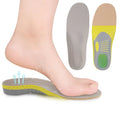 High Arch Supports Orthotic Insoles Plantar Fasciitis Shock Absorption Breathable Mesh EVA TPR Unisex Sports Soccer