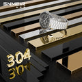 Foshan Factory Tile Accessories Stainless Steel Tile Trim for Wall Floor Furniture Decoration 304 Ceramic Tile Profiles