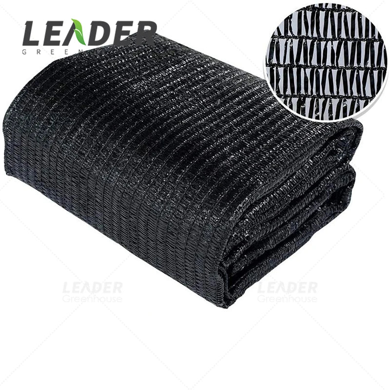 Agricultural Tunnel Greenhouse Covering Shading System Black Mesh Sun Shade Net