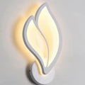 Popular Nordic Minimalist Acrylic Nordic Petal Leaf Wall Light Creative Flower Wall Lamp for Bedroom