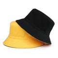 Wholesale Custom Logo Women's Fashion Distressed Designer Blank Bucket Hats Reversible 100% Cotton Sun Bucket Hats for Women