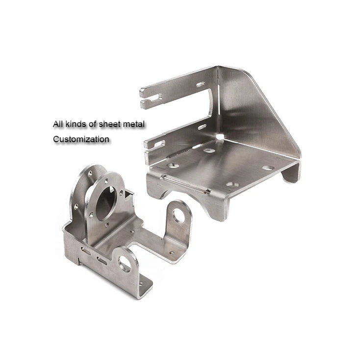 One Stop Service OEM Sheet Metal Parts Work - Aluminium Stainless Steel Corner Stamping Welding Working Process Fabrication