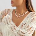 Wholesale Natural Stone Pendant Crystal Gem Jewelry Crescent Moon Necklace