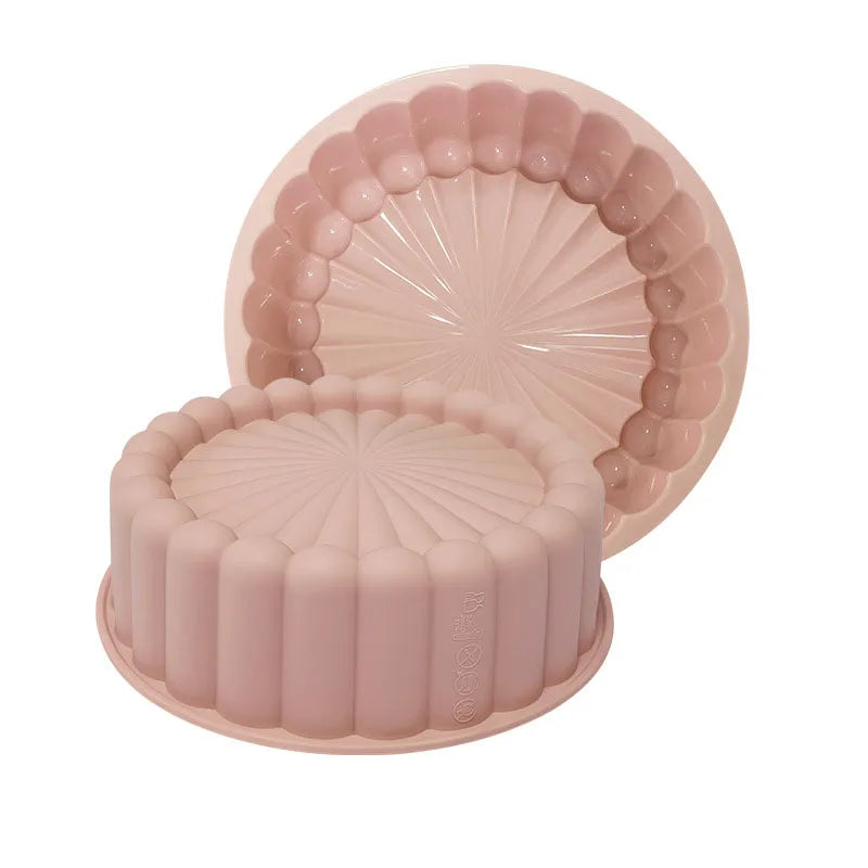 Early Riser Round Lace Cake Silicone Mold Can Be Used to Make Cake Mousse Jelly Pudding Multiple Uses for One Mold Cake Tools