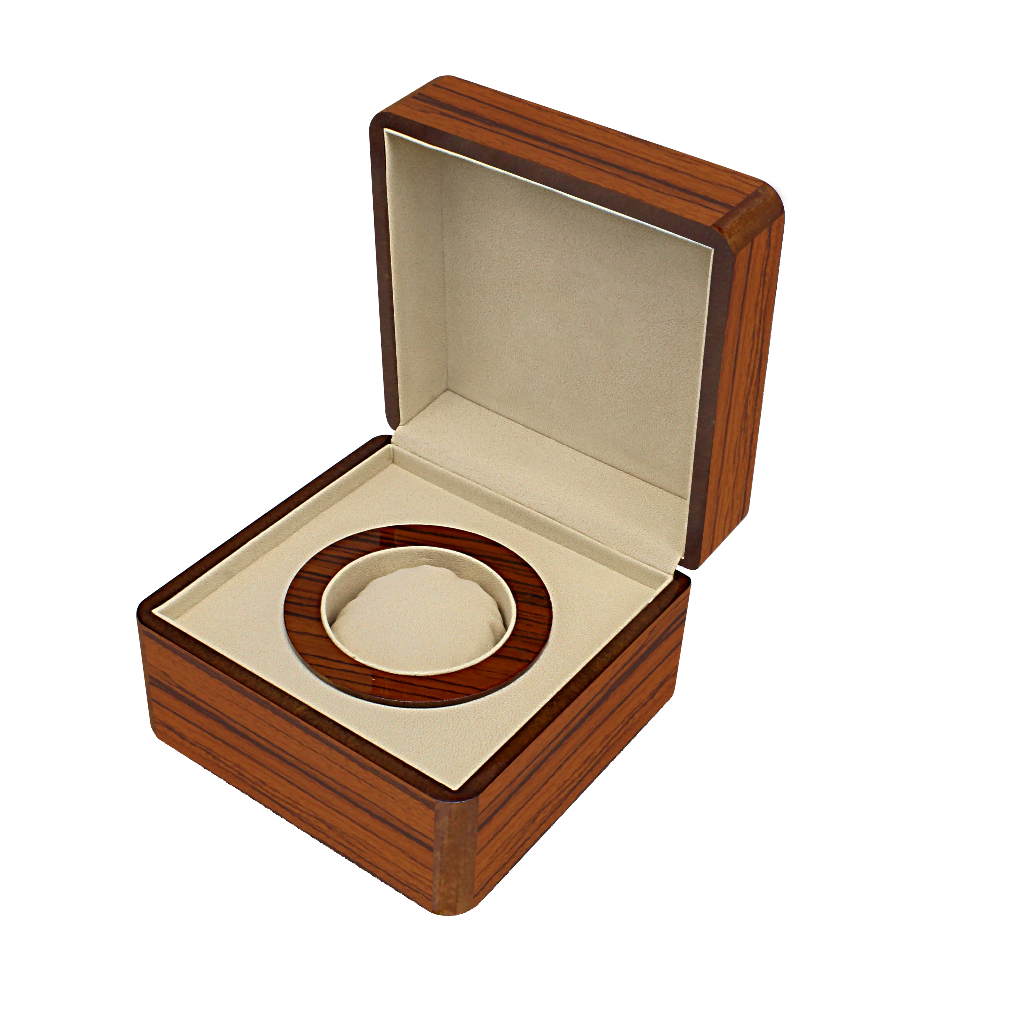 Luxury Wood Watch Gift Boxes Single Watch Box for Watch Collection Gift