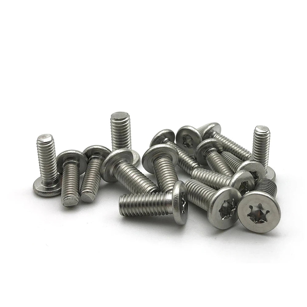 Torx Screw Stainless Steel M2 M2.5 M3 M4 M5 M6 M8 ultra Low Profile Torx Thin Head Torx Screw