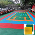 Outdoor Waterproof Modular Sports Flooring Anti-SlipTPE  Interlocking Plastic Volleyball Floor