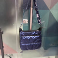 New Style Custom Winter Fall Puffer Crossbody Bag Men Women Puffer Sling Message Bag Nylon Shoulder Mobile Phone Bags
