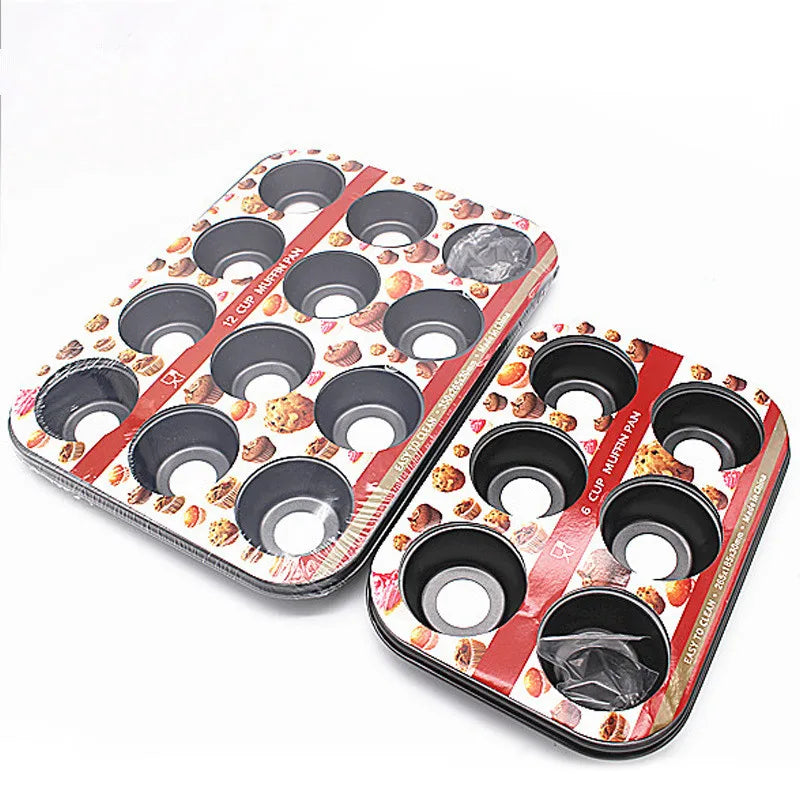 Customized 12 Cavity Mini Cheesecake Pan with Removable Bottom Wholesale Cheesecake Baking [an