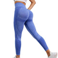 FLW Women's Seamless Sport Leggings Breathable Yoga Pants Ruched Scrunch Butt Custom Plus Size Shaping for Gym Fitness Workout