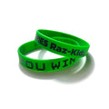 OEM Factory Supply Silicone Wristbands Custom Your Own Logo Fashion Rubber Silicone Bracelets  Ticket