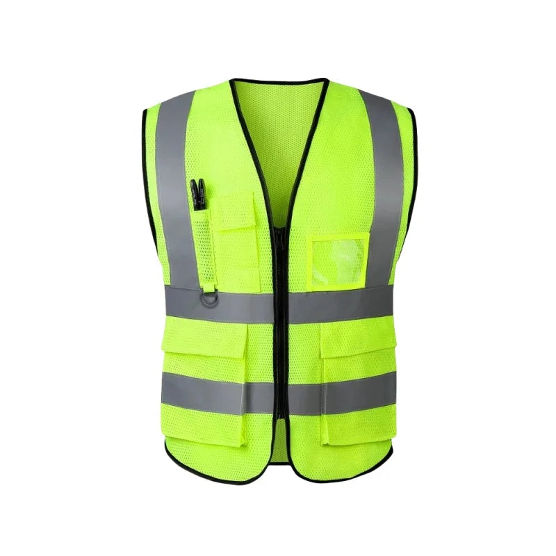 High Visibility Security Motorcycle Reflective Safety Vest Safe Working Clothes Sanitation Workers Clothes