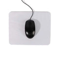 Eco-Friendly 210x260x3mm Sublimation Blank Rubber Mouse Pad with Leather Cover Business Style
