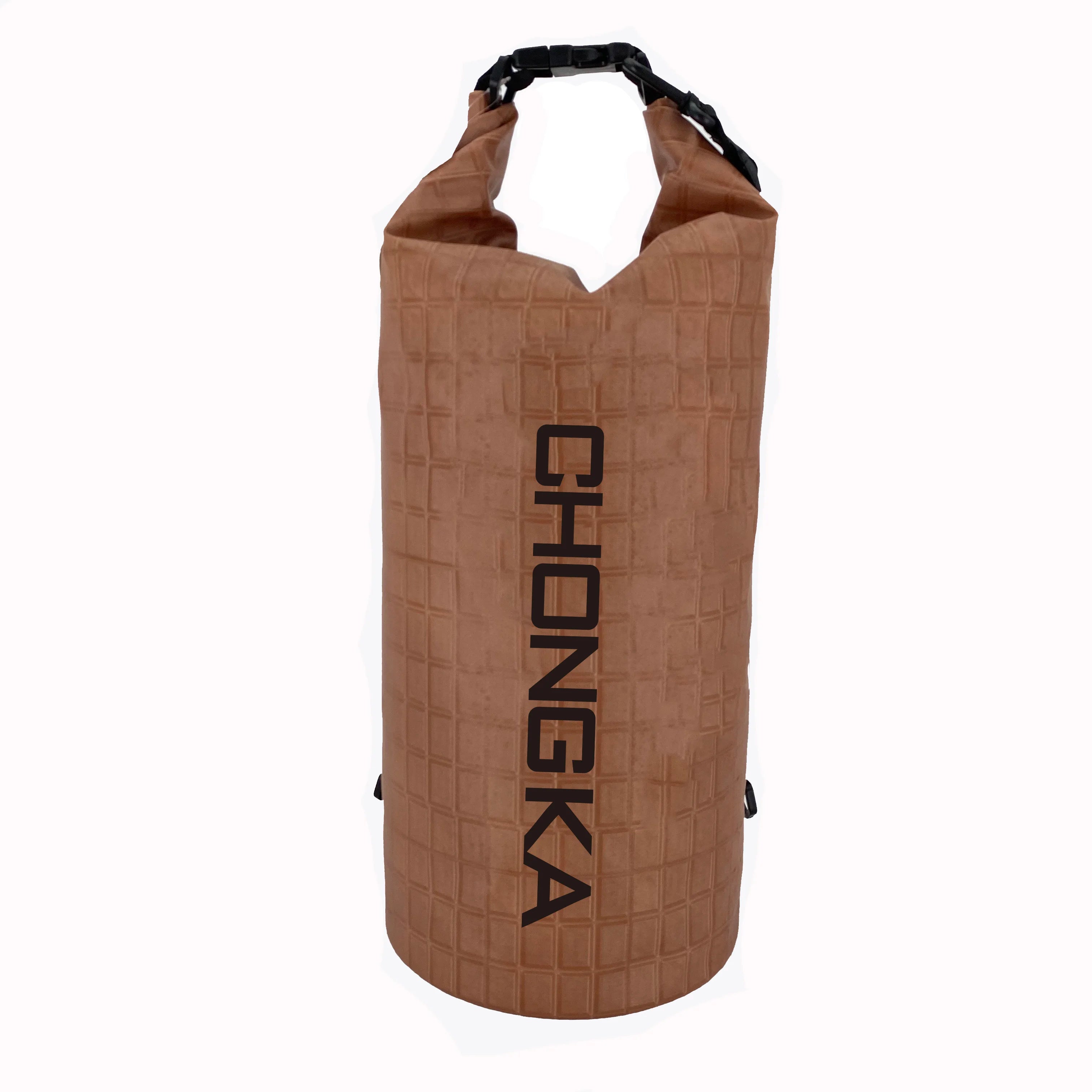 Custom Print Logo 500D PVC Outdoor Hiking Waterproof Dry Bag