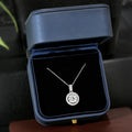 Wholesale Price Starsgem 1CT DEF VVS Brilliant Moissanite Gemstone S925 Rhodium Plated White Gold Women's Necklace Jewelry