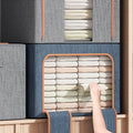 Wholesale Multifunctional 60*42*35 Large Capacity Stylish Clean Storage Box Polyester Big Storage Boxes