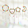 Wholesale K9 Crystal Sun Catcher Crystal Sun Catchers Moon and Star Wall Hanging Suncatcher