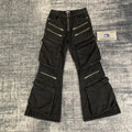 DENIMGUYS High Street Style Men's Casual Loose Multi-Pockets Cargo Work Pants Jeans