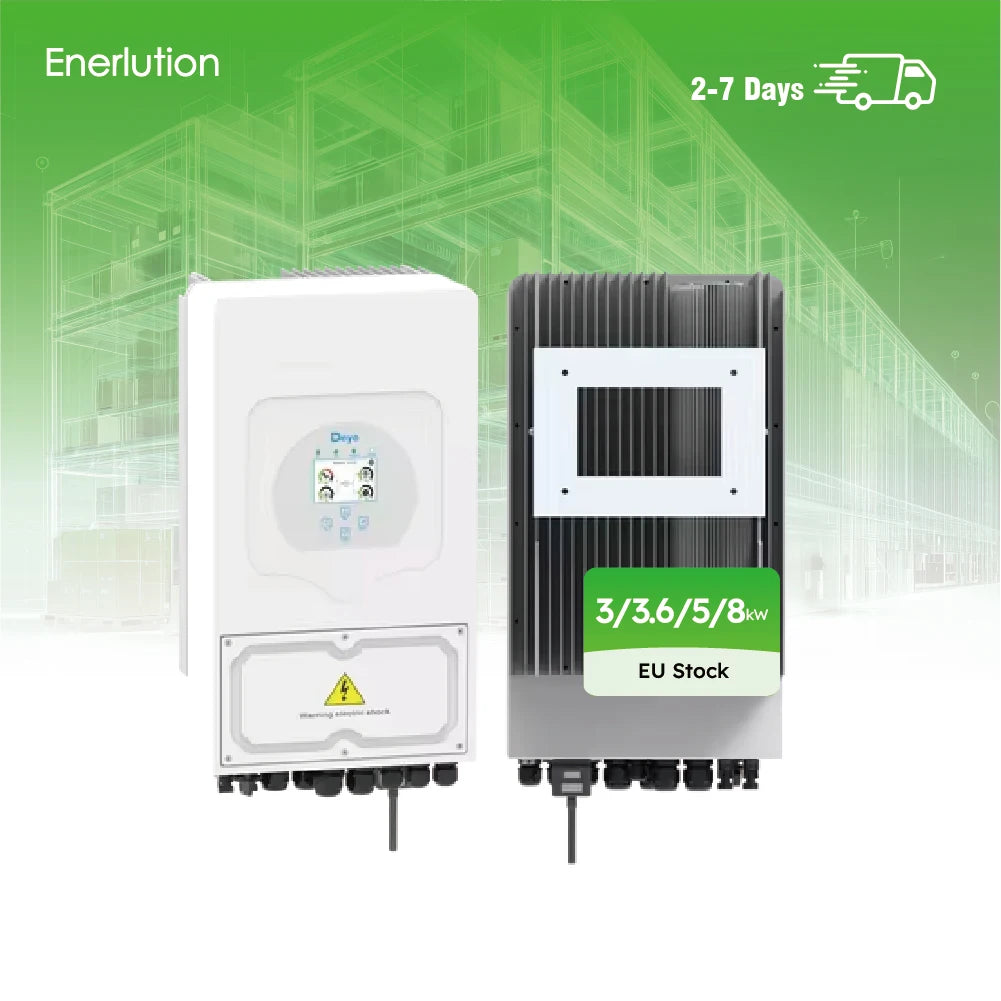 High Performance Deye 3.6kW 5kW 6kW Single Phase Hybrid Inverter SUN-(3.6-6)K-SG03LP1 135A Max Current 150-425V MPPT