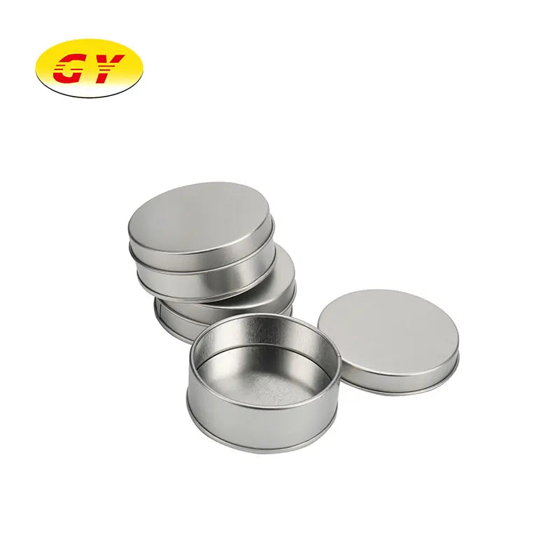 Factory Stock Wholesale Tinplate Food Tins Magnetic Refill Shape 60x25mm CMYK Printed ISO9001 Certified Corn Egg Vegetables