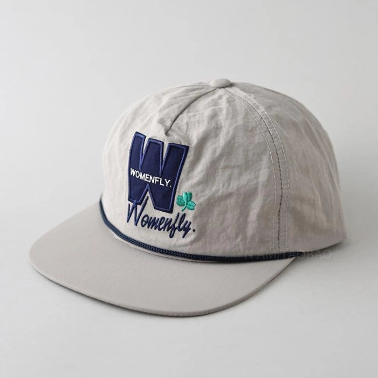 Six Panel Polyester Waterproof Caps Flat Brim Snapback Breathable Summer Men Women Sports Fishing Printing Custom Logo