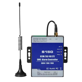 Chisung Smart S150 GSM SMS Alarm Controller Power Monitoring 8 Dry Contact 2 Relay Output GSM Pump-Level Real Time Monitoring
