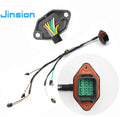 JINSION C9 Engine Injector Wiring Harness for Cat E330C E330D Excavator Parts Fuel Injector Wire Harness 419-0841 215-3249