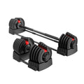 24Kg Adjustable Dumbbell Set Factory Directly Supply Durable Plate Weights Dumbbell with Comfortable Handle