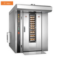 New 380V Electric Convection Steam Oven Automatic Large Capacity Industrial Use Bakery Bread Corn Nuts Water Baking Equipment