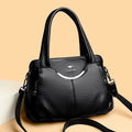 Manufacturer Custom Soft PU Luxury Designer Handbag Ladies Women's Tote Bag Trendy Shoulder Bag for Girls