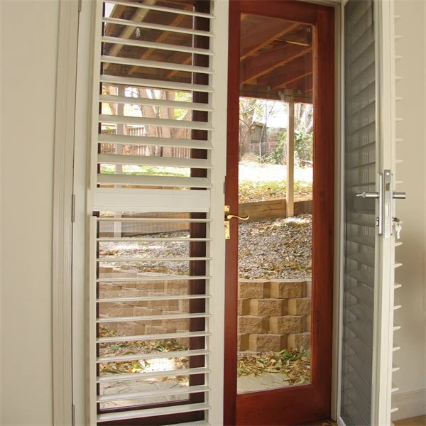 For Outdoor Aluminium Shutter for Patio Window Louvre Frame Modern Aluminum Alloy Pvc Plantation Shutters Manufacture Machine