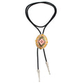 Hamocigia China Jewelry Silver Plating Custom Western Cowboy Necklace Bolo Ties Wholesale